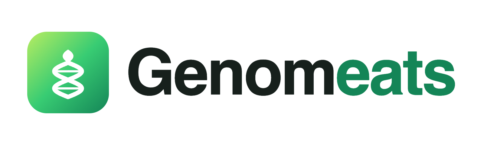 The Genomeats wordmark